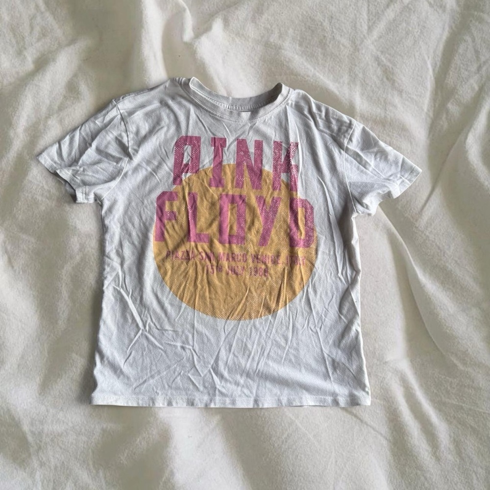 Pink Floyd White Graphic Band T-Shirt Women’s Medium